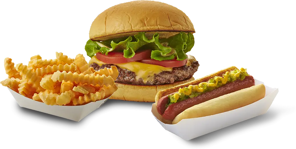 Delicious Fast Food Meal