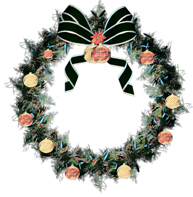 Festive Christmas Wreath