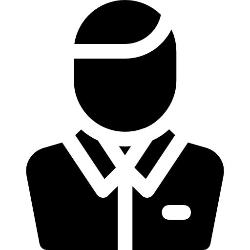 Silhouette Icon Representing a Person