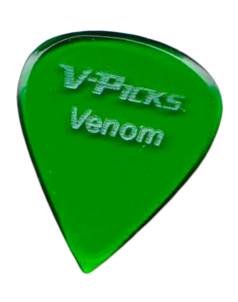 Green V-Picks Venom Guitar Pick