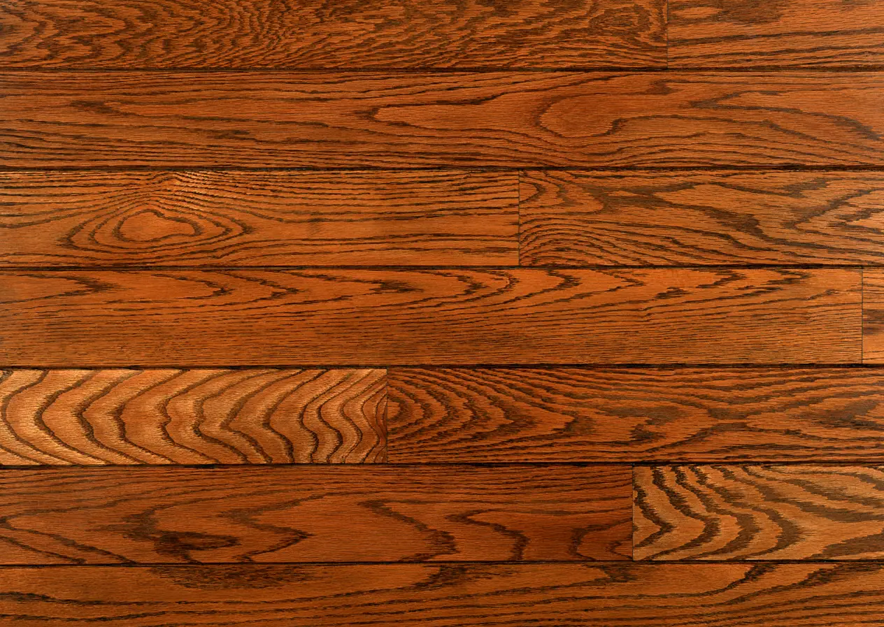 Polished Wooden Flooring with Warm Finish