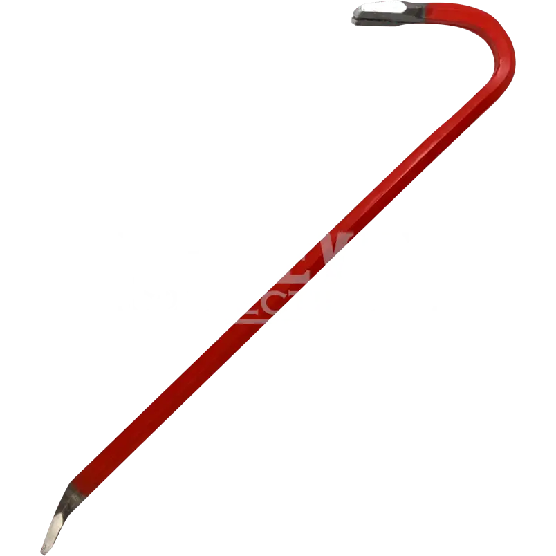 Red Crowbar for Construction and Utility Tasks