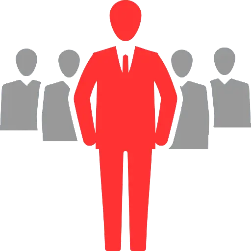Red Leader in Business Team
