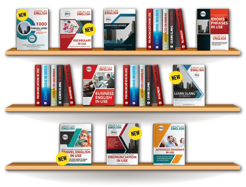 Bookshelf with Various Books