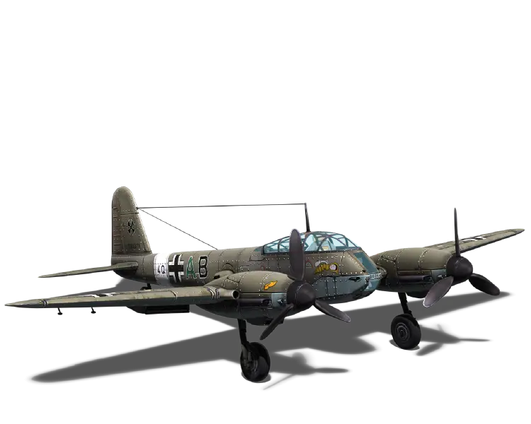 Vintage Aircraft with Two Engines