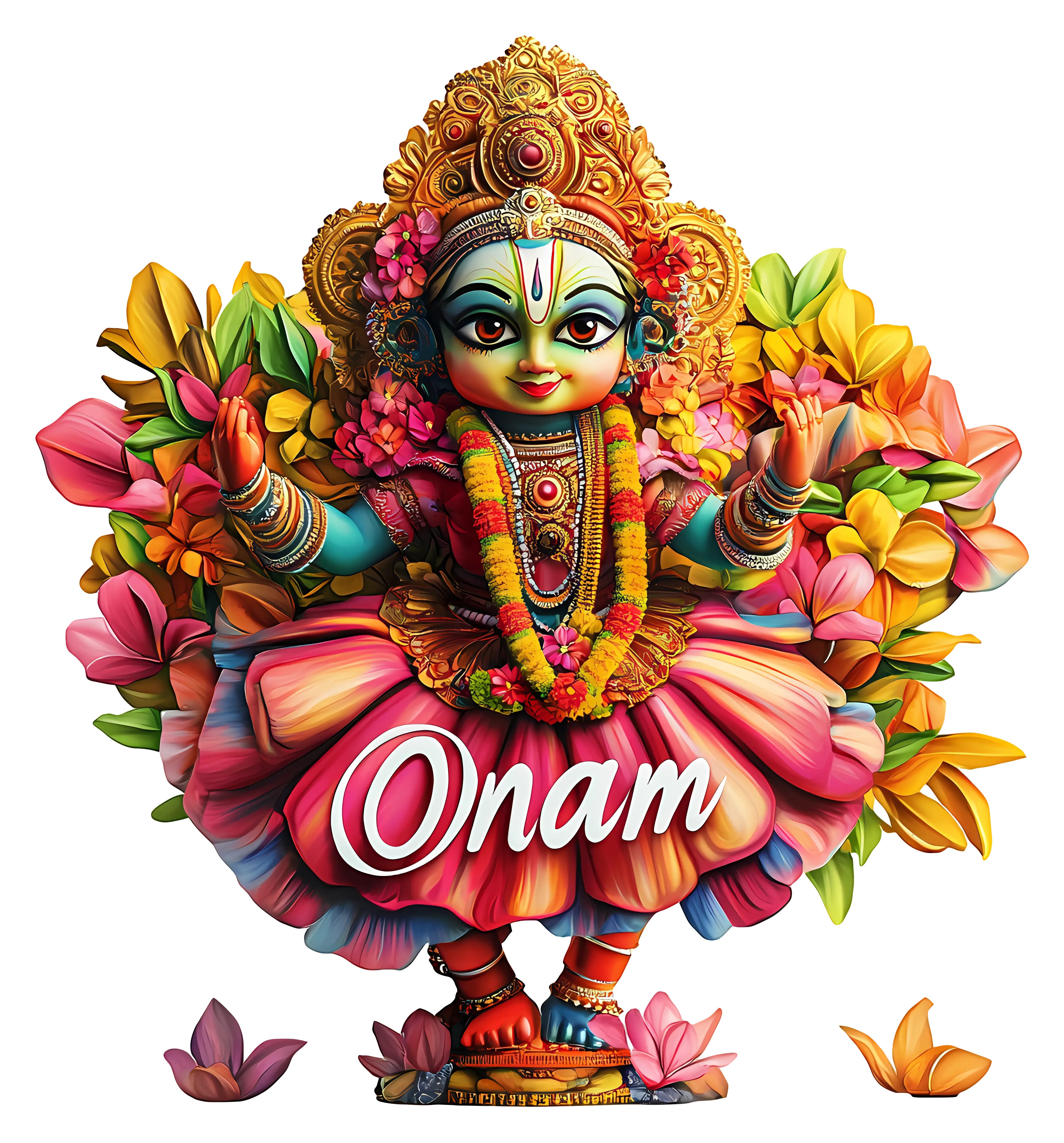 Onam Festival Illustration