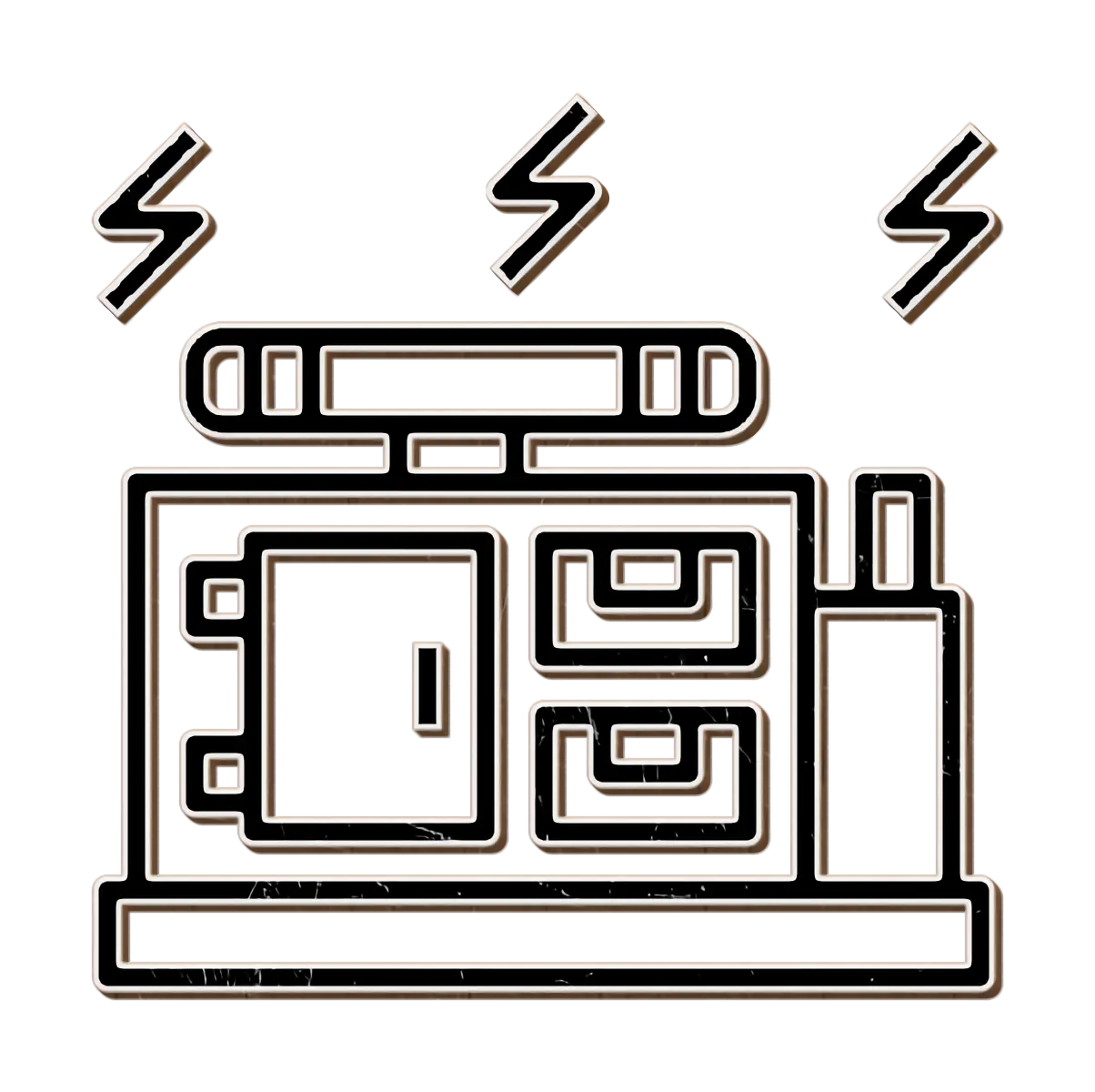 Electric Generator Icon