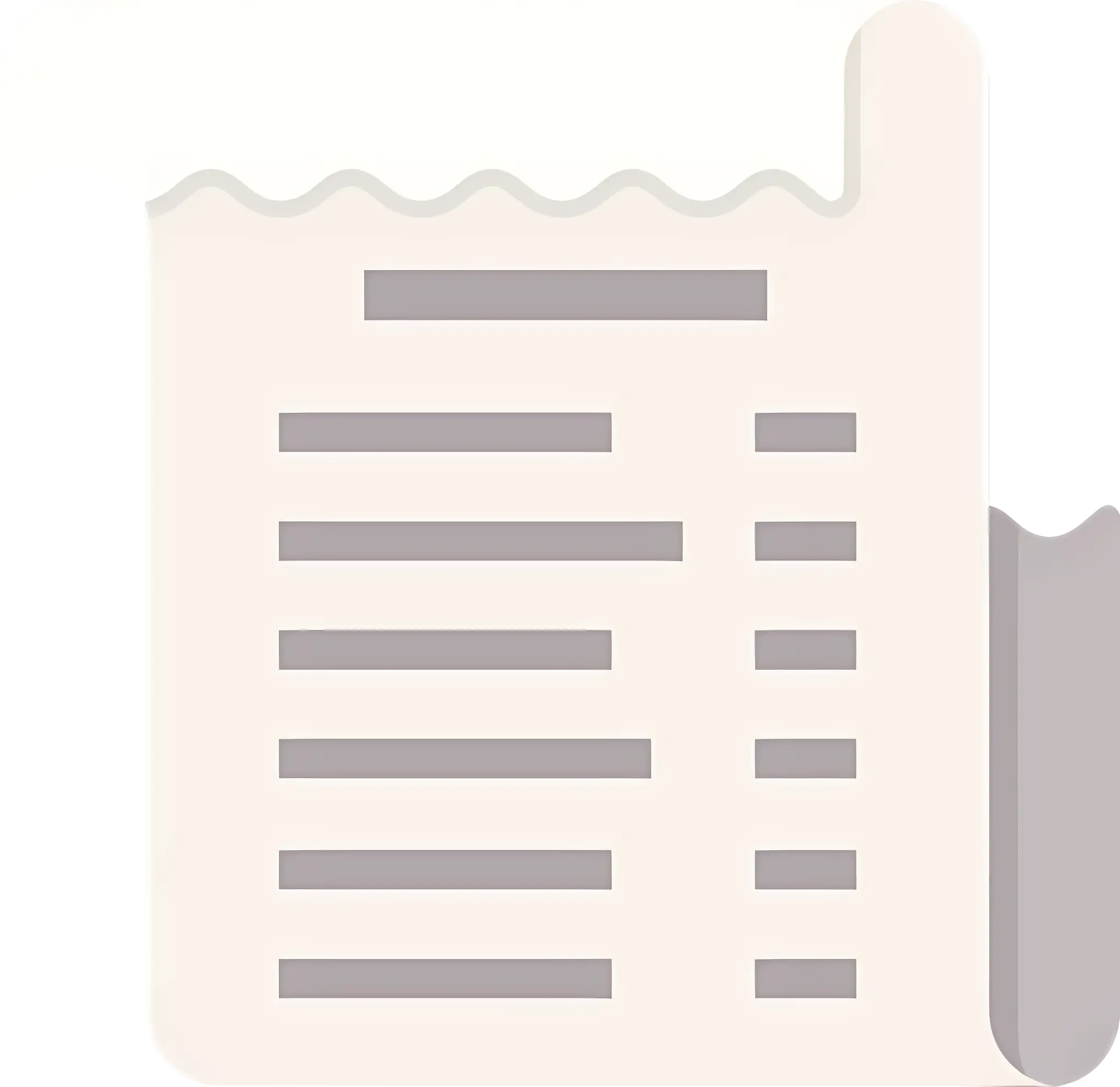 Receipt Document
