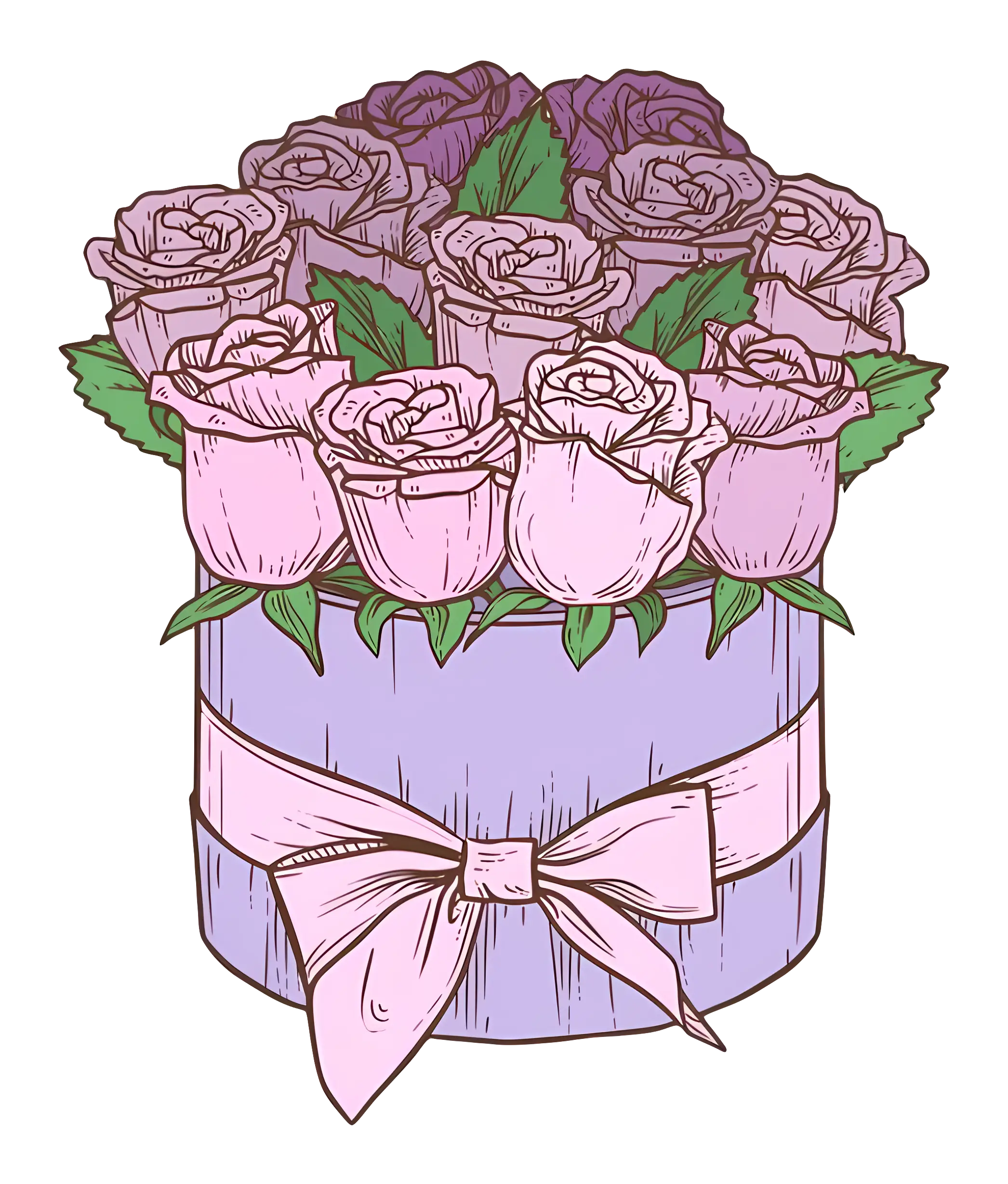 Beautiful Flower Bouquet in a Box