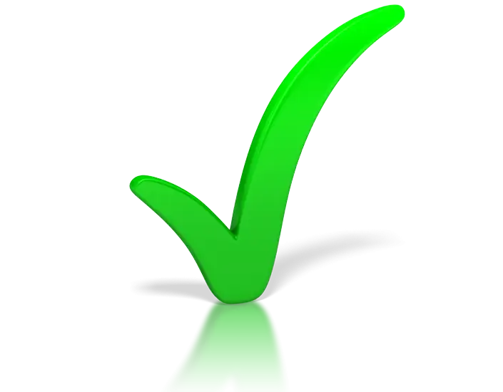 Green Check Mark Icon