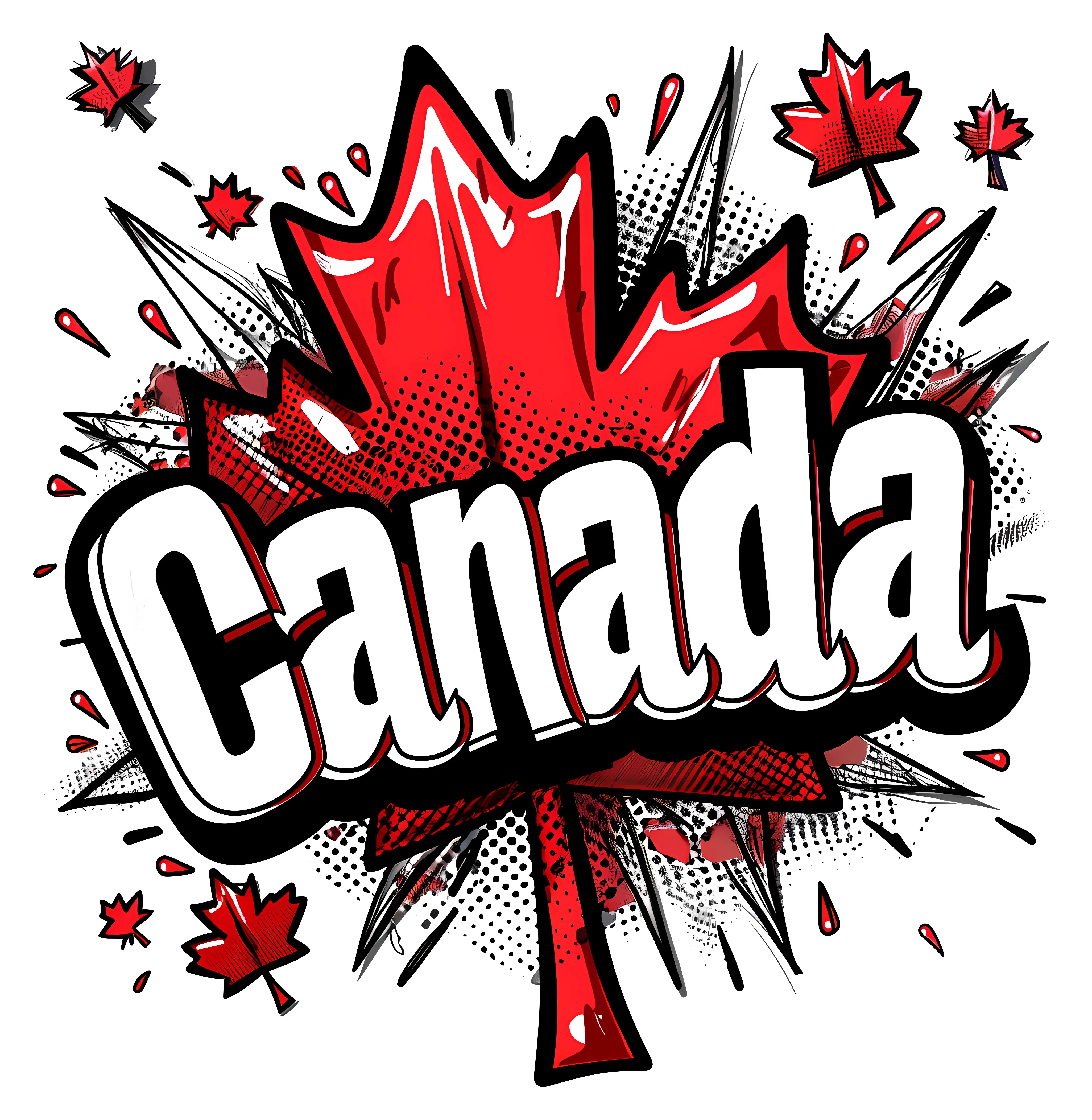 Canada Maple Leaf Emblem