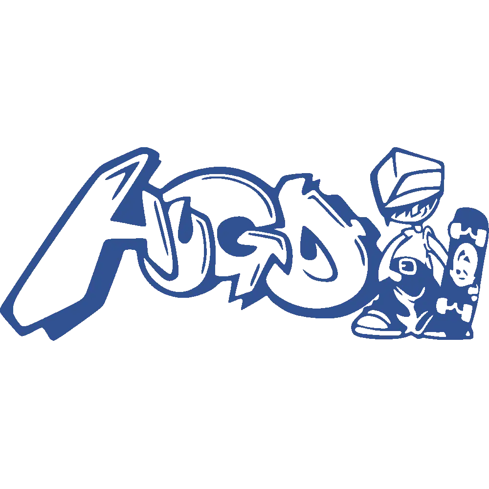 Graffiti-Style Art with Skateboarder