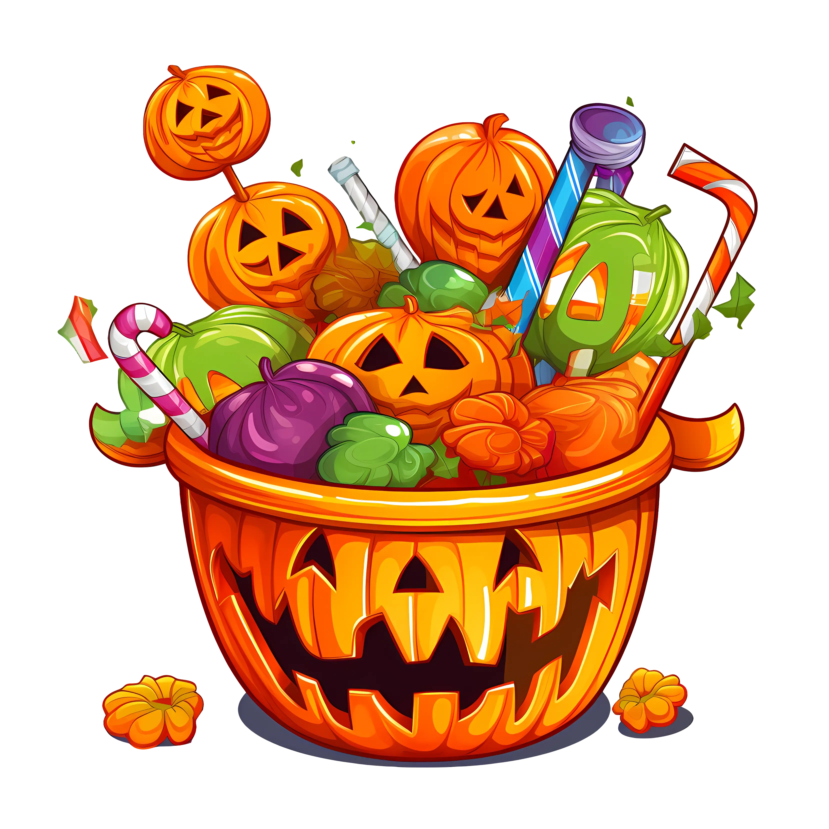 Halloween Candy Basket