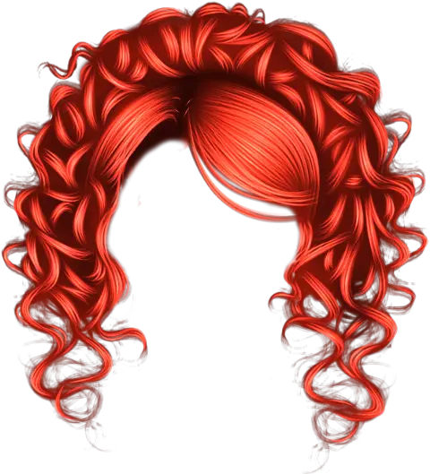 Red Curly Wig