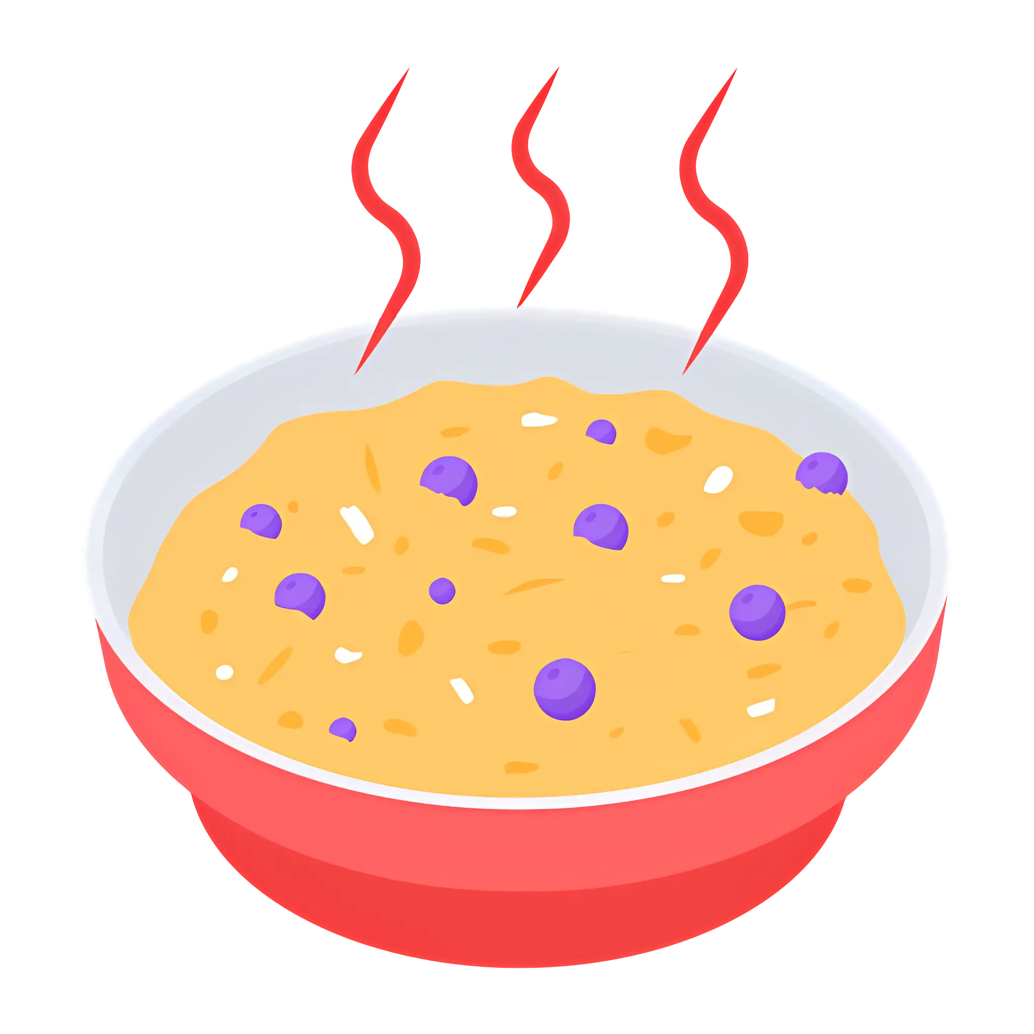 Steaming Bowl of Porridge