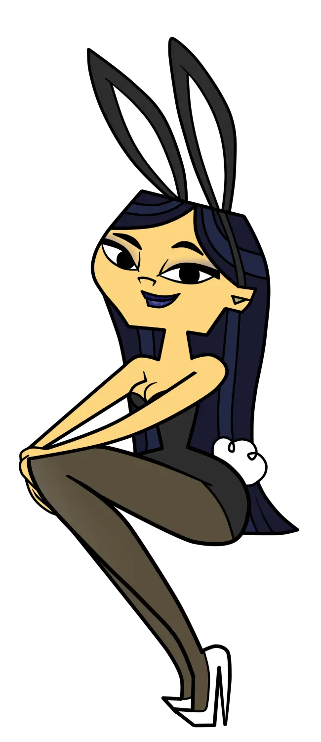 Cartoon Character with Bunny Ears