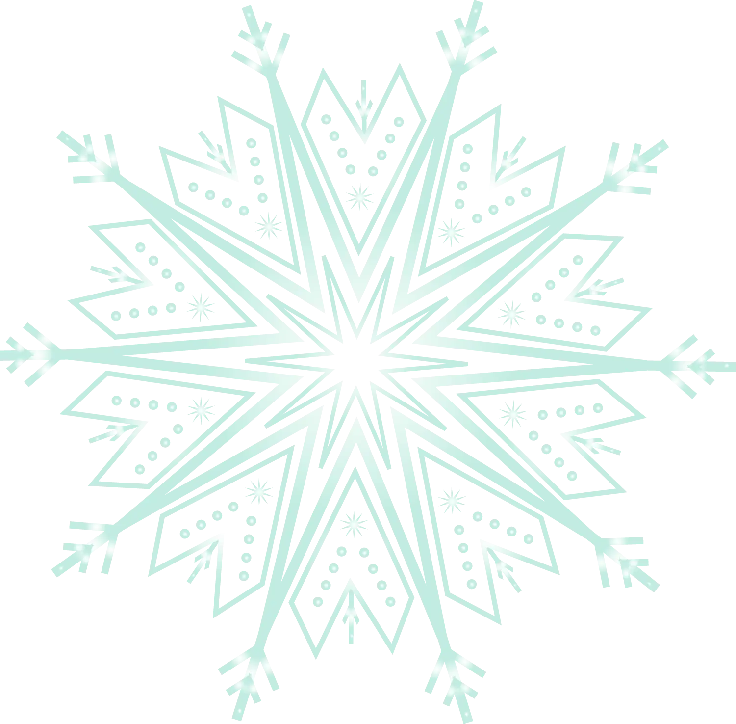 Intricate Snowflake Design