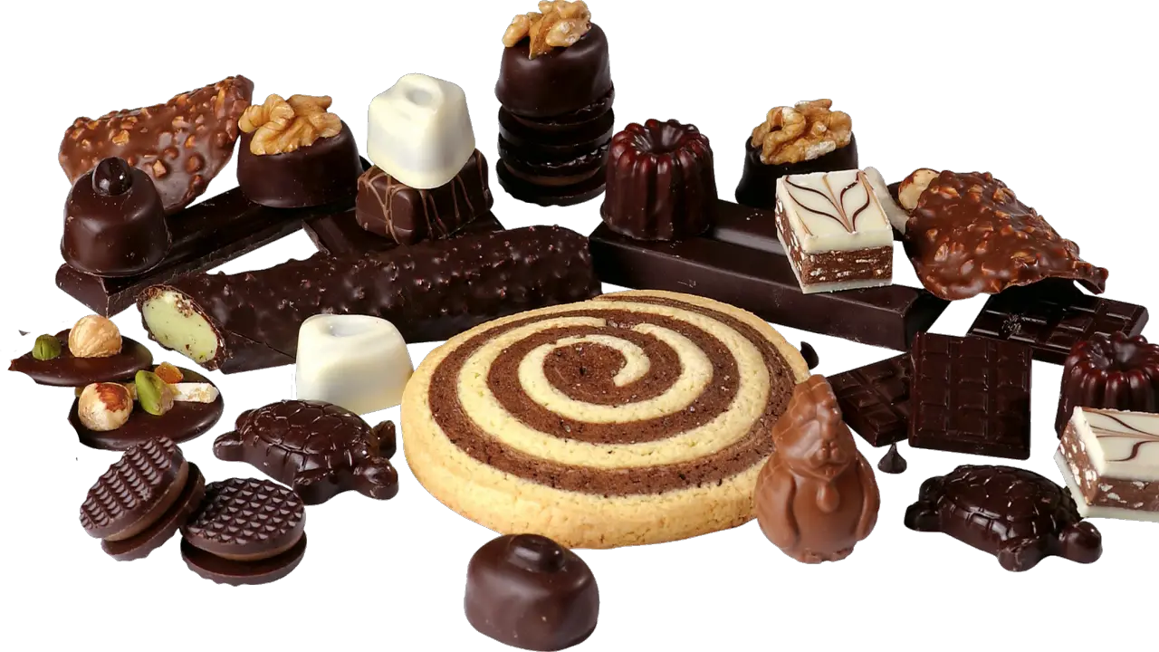 Assorted Chocolates and Cookies