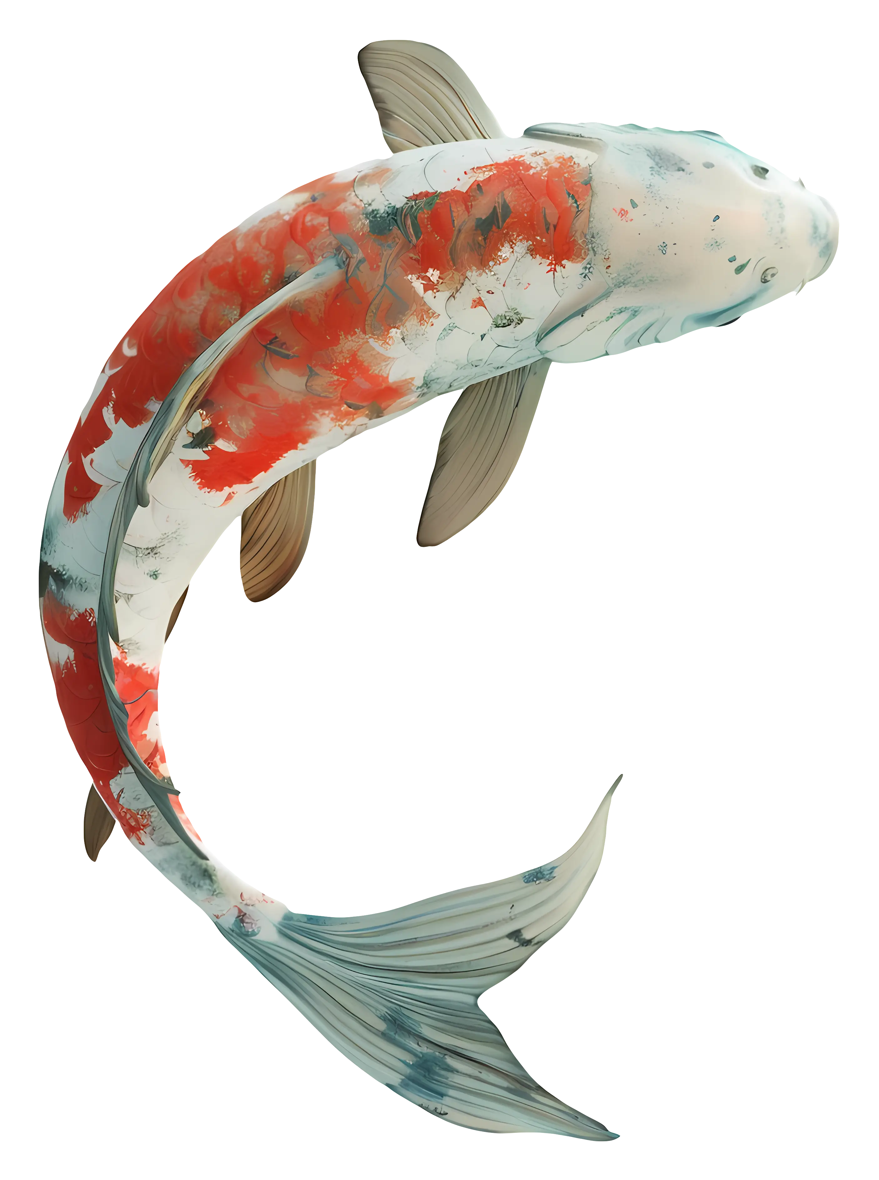 Koi Fish Illustration