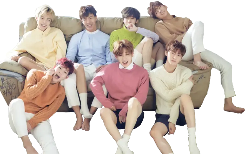 Casual Group of People Relaxing