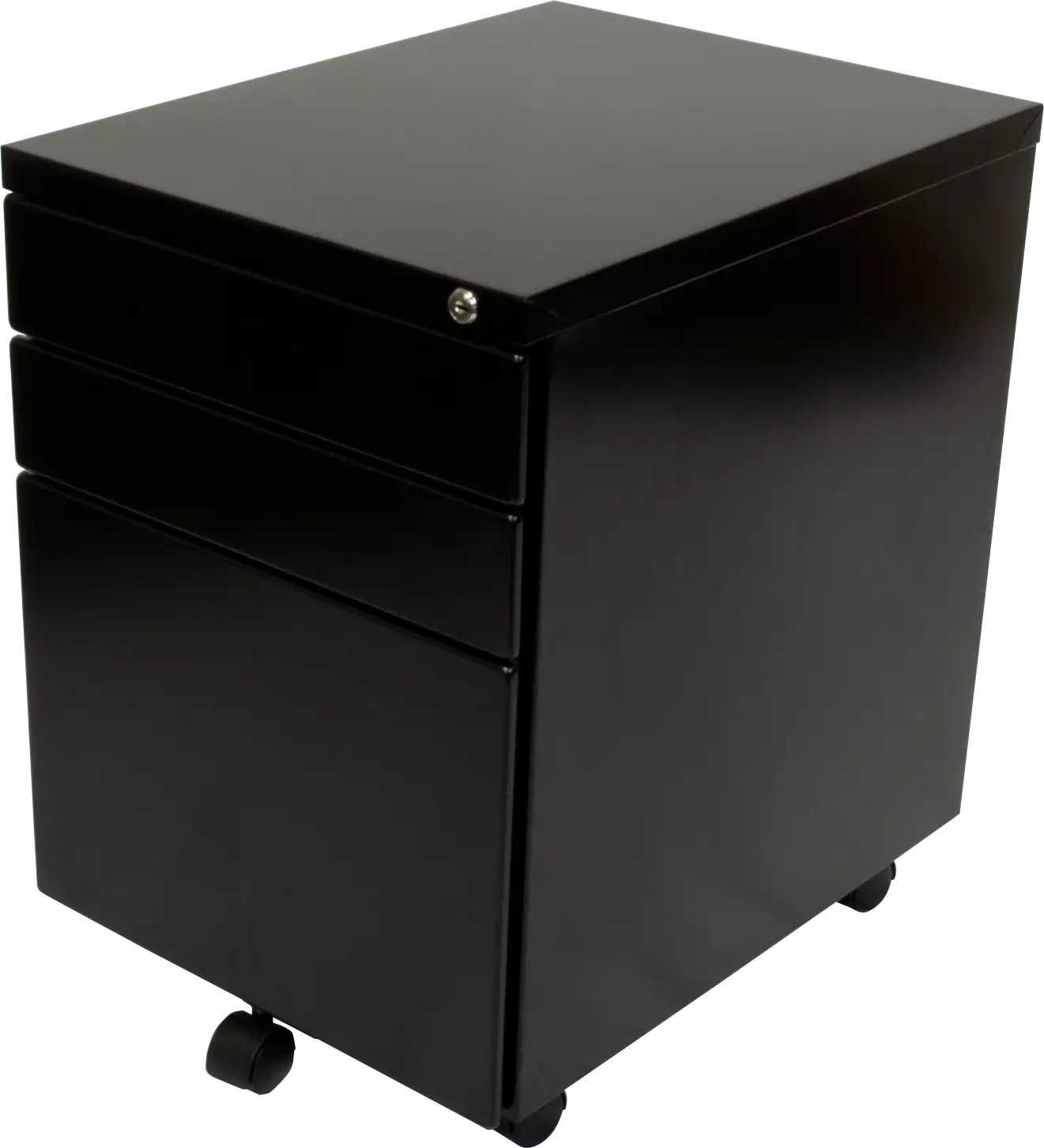 Black Mobile Drawer for Compact Storage