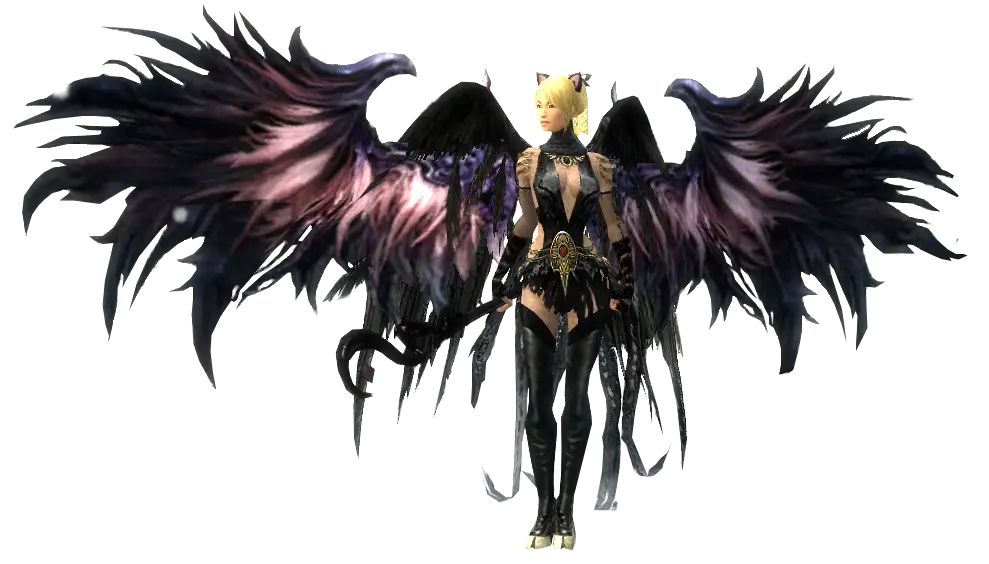 Mythical Fantasy Character with Wings