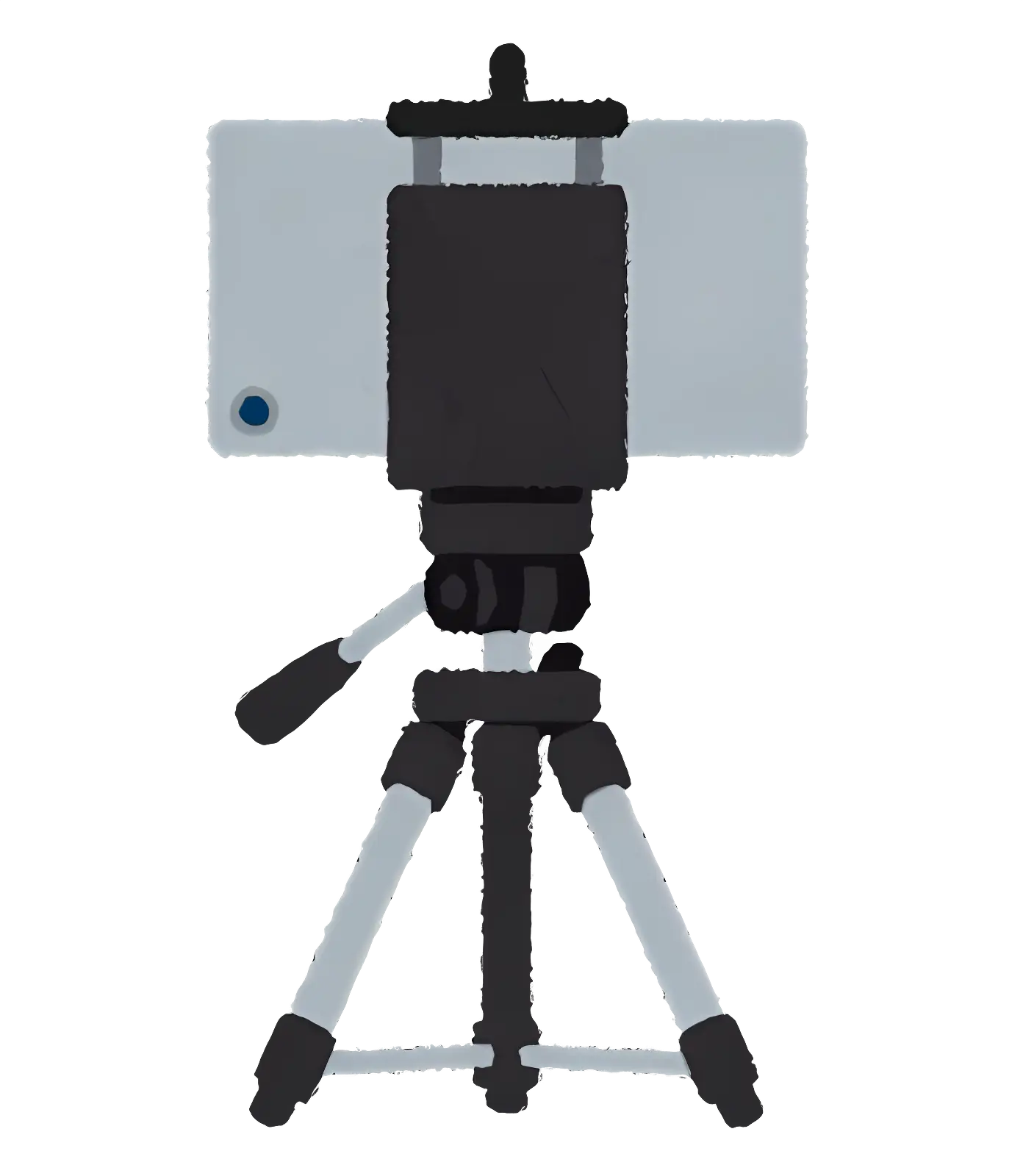 Tripod Stand with Mounted Phone