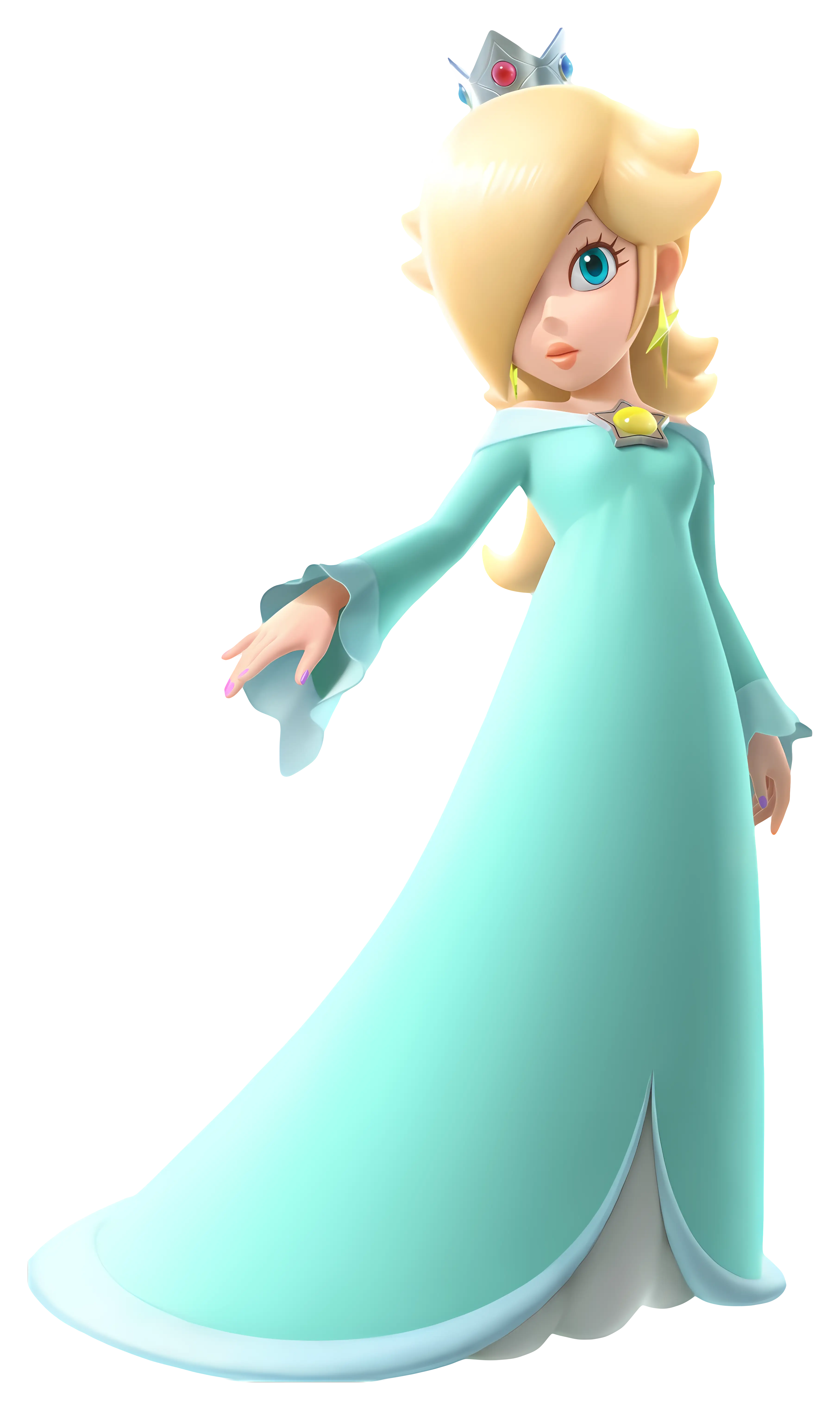 Elegant Cartoon Princess Illustration