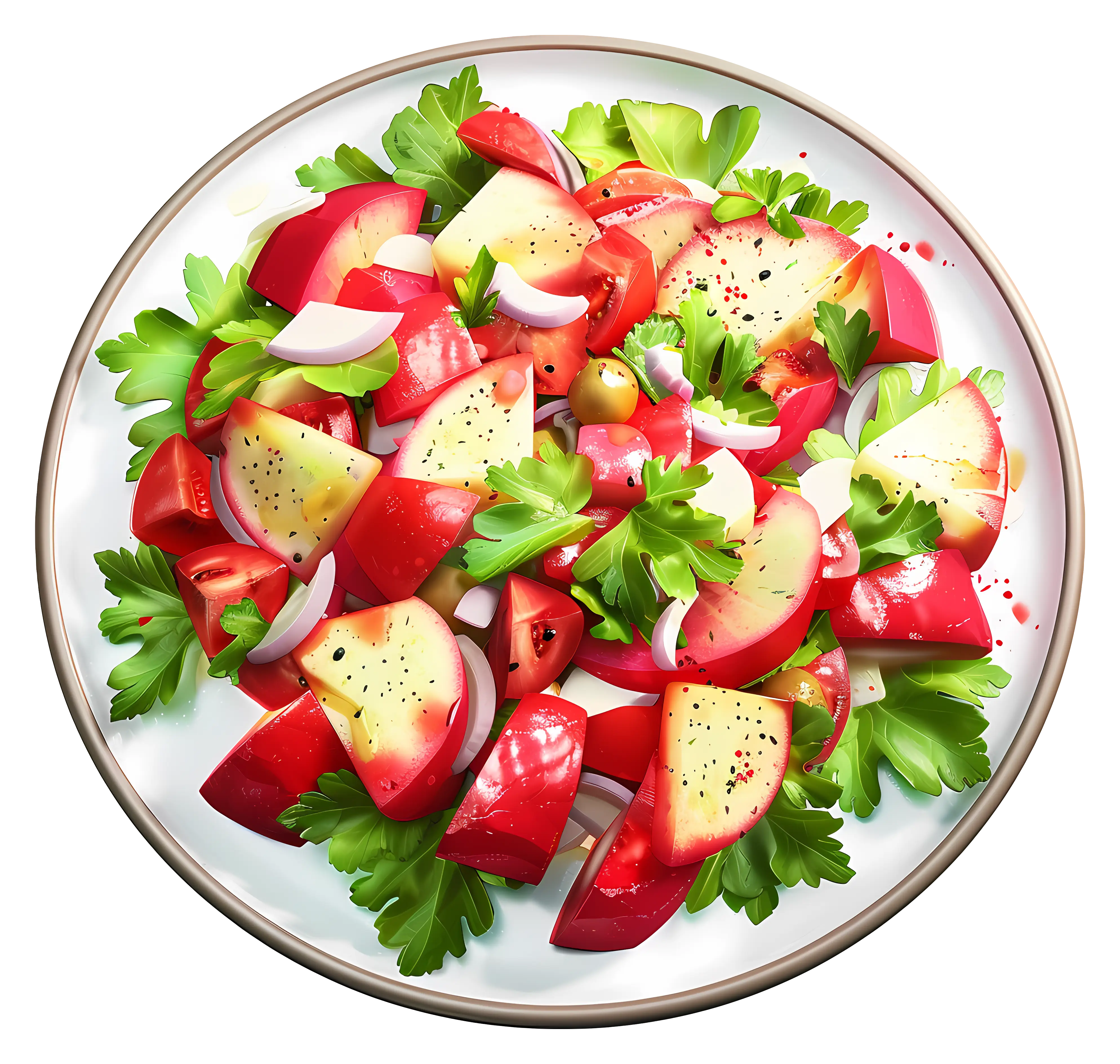 Fresh Vegetable Salad