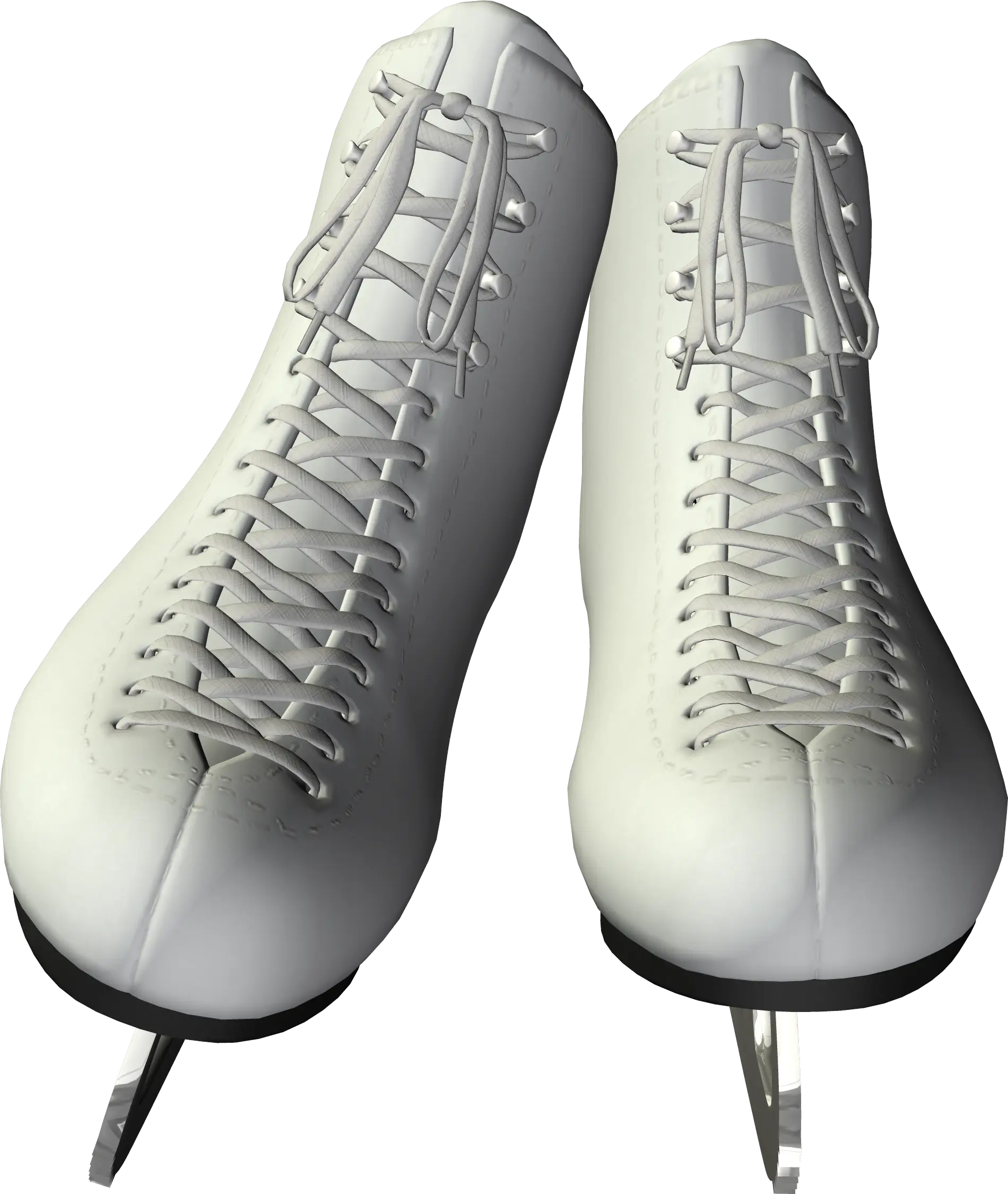 White Ice Skates for Winter Sports