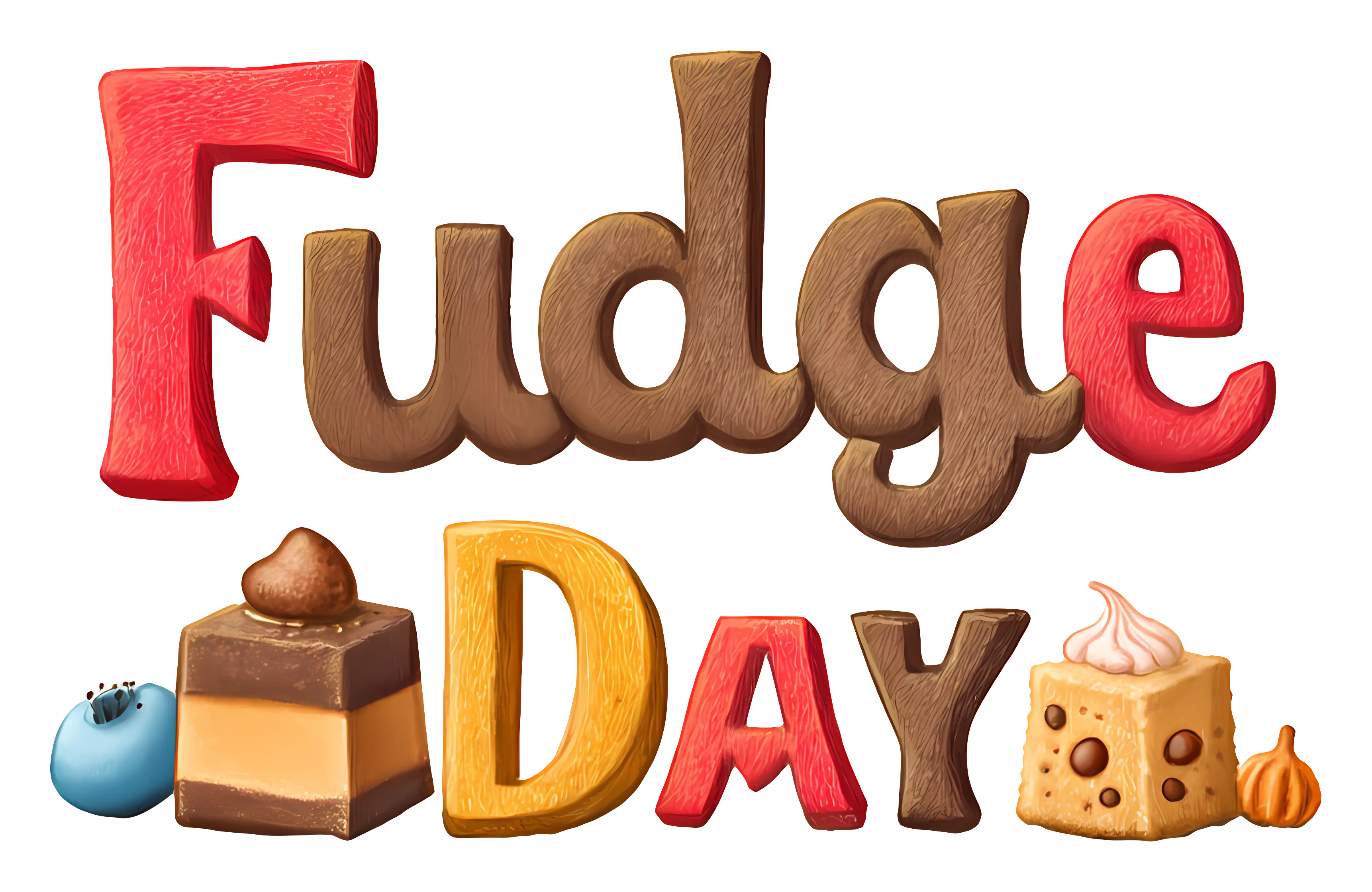 Fudge Day Sweet Stamp