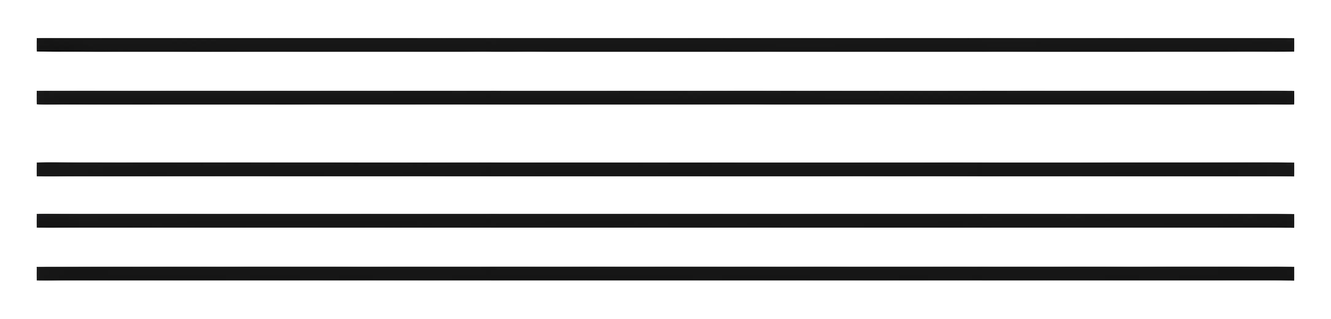 Black Horizontal Parallel Line Design