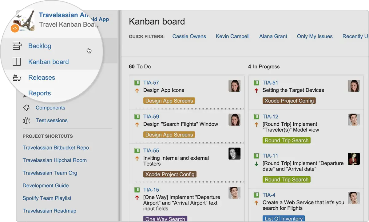 Kanban Board for Task Management