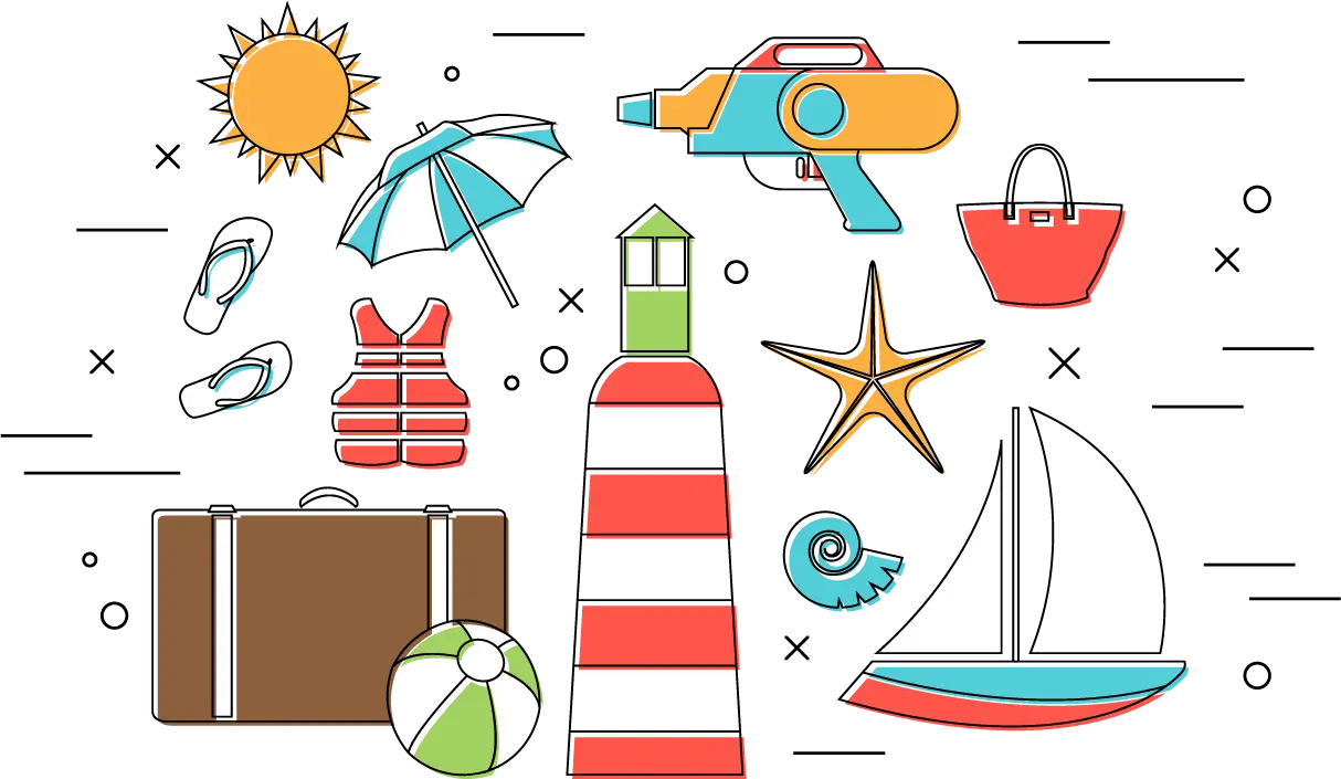 Summer Icons and Activity Essentials