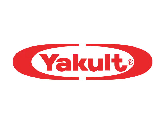 Yakult Logo in Bold Red Design