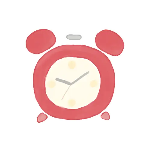 Red Alarm Clock