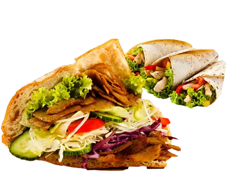 Tasty Sandwiches and Wraps with Fresh Fillings