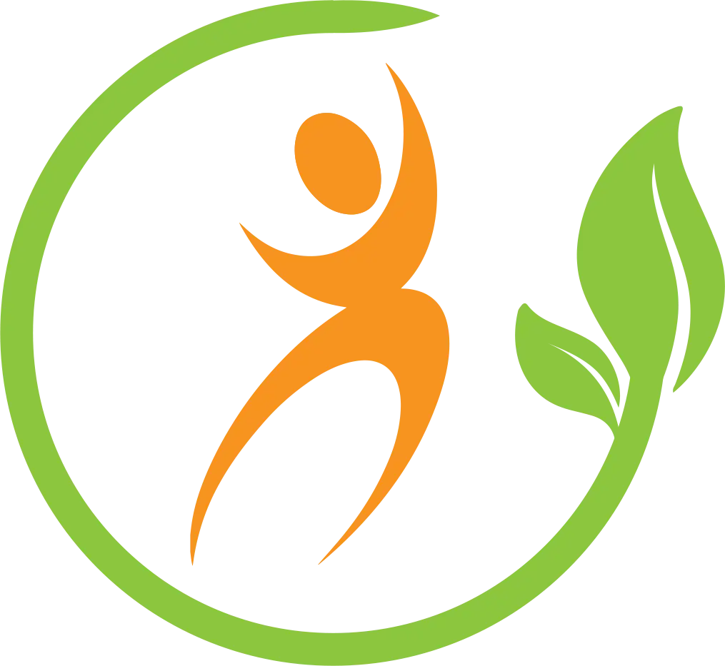 Eco-friendly Logo with Leaf and Person