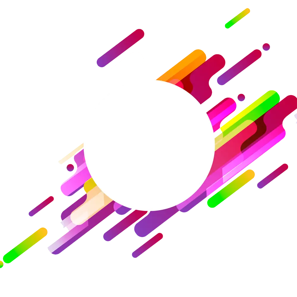 Abstract Colorful Shapes for Vibrant Designs