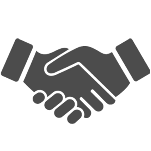 Handshake Icon for Cooperation