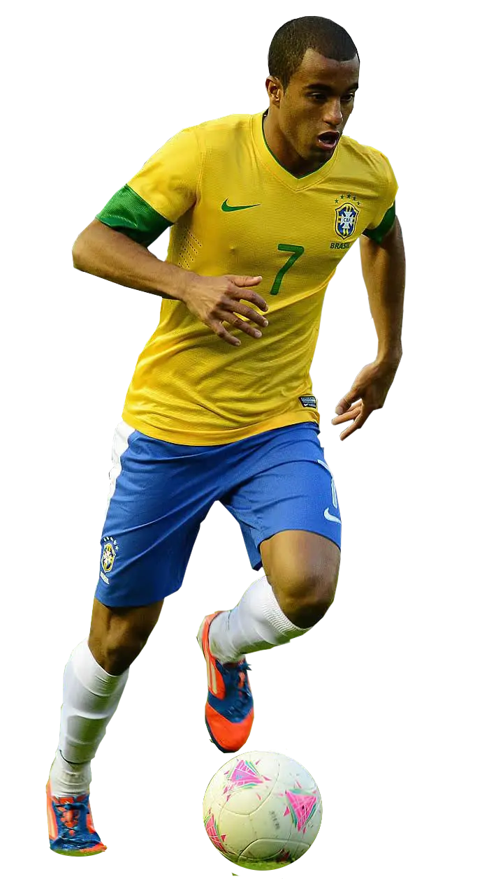 Soccer Player in Yellow and Blue Uniform