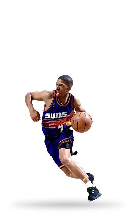 Basketball Player in Action