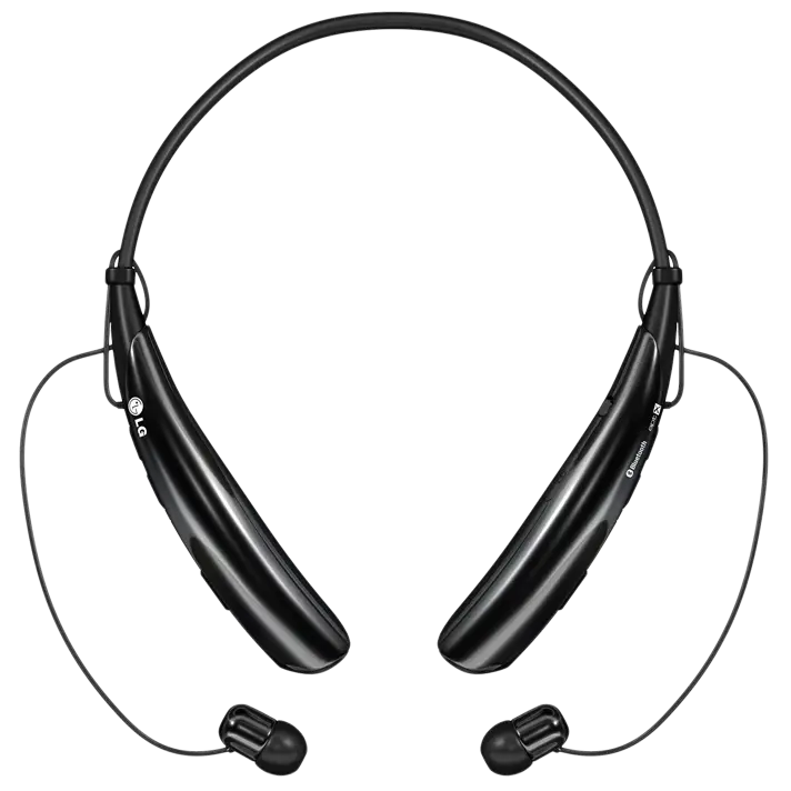 Black Neckband Wireless Headphones