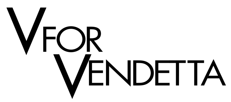 V for Vendetta Movie Logo Design