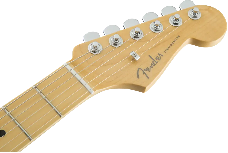 Wooden Guitar Headstock with Tuning Pegs