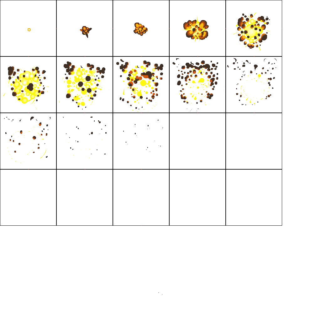 Explosion Animation Sequence