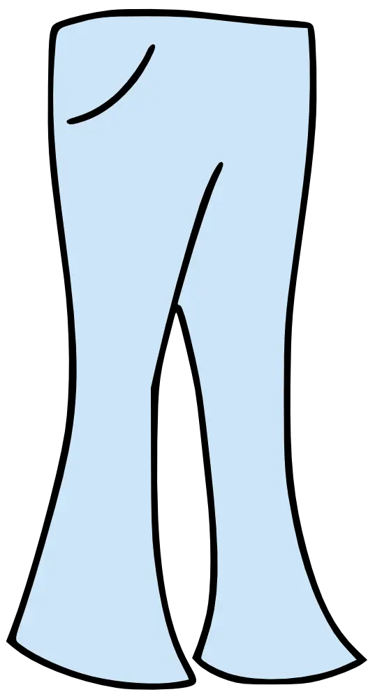 Light Blue Pants