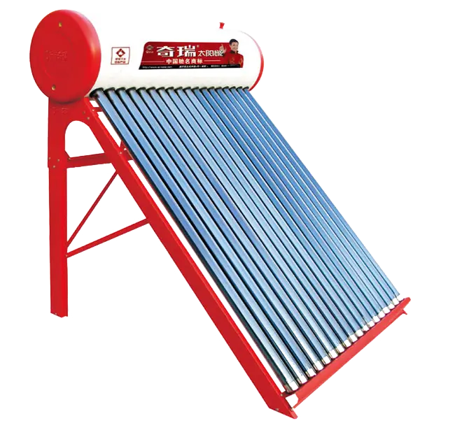 Red Solar Water Heater