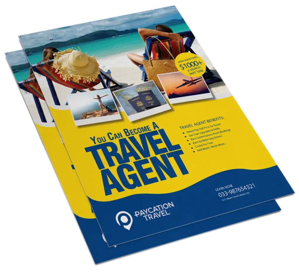 Travel Agent Promotional Flyer