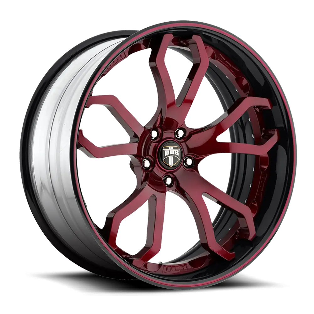 Stylish Red Alloy Car Wheel